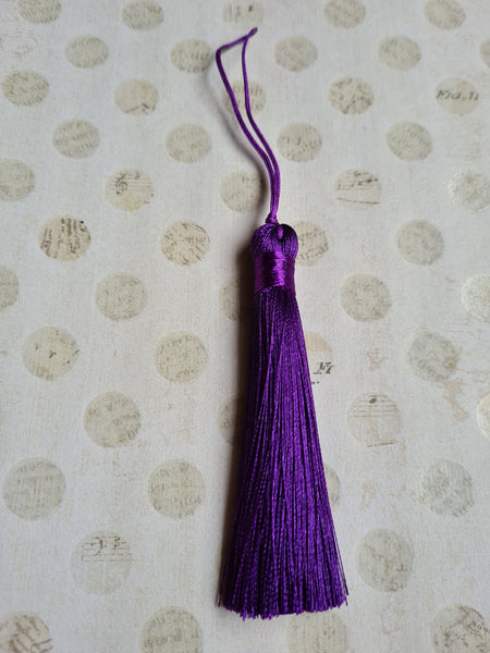 Purple Chainette Bookmark Tassels (50)* – Inspire-Create