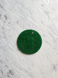 Glitter Acrylic 2 inch (5cm) Circle