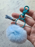 Key Chain Bundle - Tassel Pom Pom Lobster Clasp Swivel Keychain