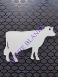 Acrylic Blank Cow