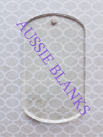 Acrylic Blank Dog Tag