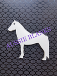 Acrylic Blank Horse