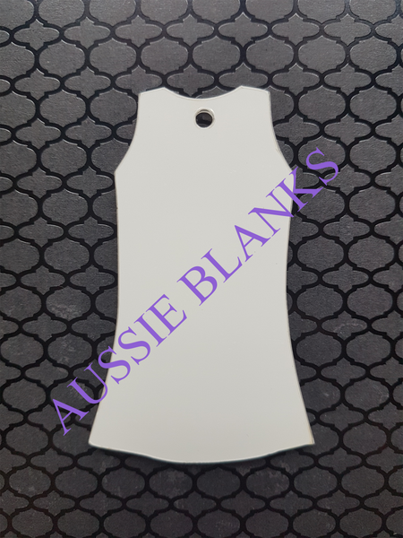 Acrylic Blank Netball Dress