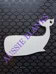 Acrylic Blank Whale