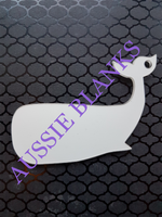 Acrylic Blank Whale